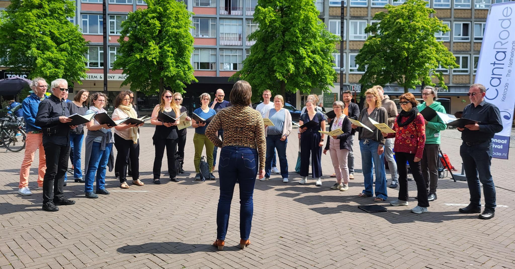 Singalong auf dem Marktplatz von Kerkrade